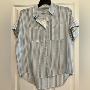 Oat New York Blue Button Down Shirt